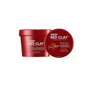 Маска для лица на основе красной глины Missha Amazon Red Clay Pore Mask 110 мл (8809643534987) Маска для лица на основе красной глины Missha Amazon Red Clay Pore Mask 110 мл (8809643534987)