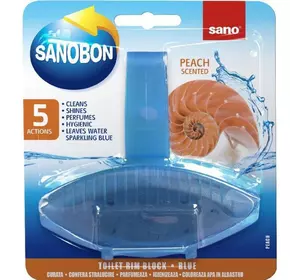 Туалетный блок sano персик 55 г (7290005426964) Туалетный блок sano персик 55 г (7290005426964)