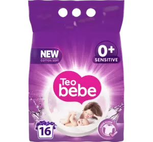 Стиральный порошок Teo Bebe Just Essentials Cotton Soft Purple 2.4 кг (3800024022784) Стиральный порошок Teo Bebe Just Essentials Cotton Soft Purple 2.4 кг (3800024022784)