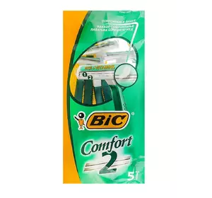 Набор бритв без сменных картриджей bic comfort 2 (5 шт) (3086127500163) Набор бритв без сменных картриджей bic comfort 2 (5 шт) (3086127500163)
