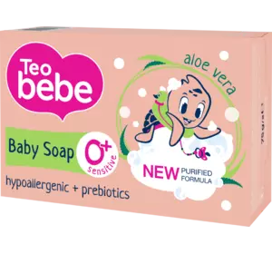 Мыло детское Teo Bebe Aloe Vera&Vitamin E 75г (3800024045264) Мыло детское Teo Bebe Aloe Vera&Vitamin E 75г (3800024045264)