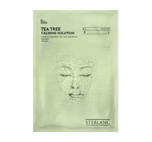 Тканевая маска для лица Steblanc Tea Tree Calming Solution 25 г (8809663752828) Тканевая маска для лица Steblanc Tea Tree Calming Solution 25 г (8809663752828)