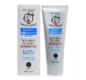 Зубная паста Zettoc Smile Honey Blood Сirculation Promoting от опухлости десен 120 мл (4582118954209) Зубная паста Zettoc Smile Honey Blood Сirculation Promoting от опухлости десен 120 мл (4582118954209)