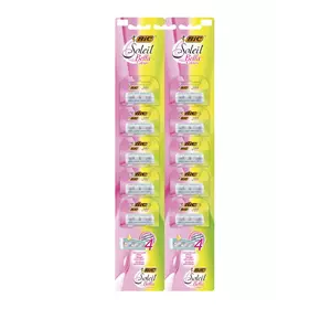 Набор бритв без сменных картриджей BIC Soleil Bella Colours (10 шт) (3086123508552) Набор бритв без сменных картриджей BIC Soleil Bella Colours (10 шт) (3086123508552)