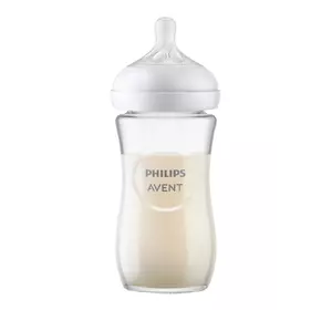 Стеклянная бутылочка для кормления Philips AVENT Natural Средний поток 240 мл SCY933/01 (8710103990772) Стеклянная бутылочка для кормления Philips AVENT Natural Средний поток 240 мл SCY933/01 (8710103990772)
