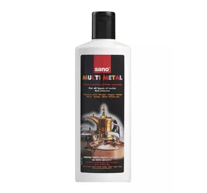 Средство для чистки металлических изделий Sano Multi Metal (300 мл) (7290000286877) Средство для чистки металлических изделий Sano Multi Metal (300 мл) (7290000286877)