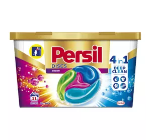 Гель для стирки в капсулах persil discs color deep clean (11 шт) (9000101415919) Гель для стирки в капсулах persil discs color deep clean (11 шт) (9000101415919)