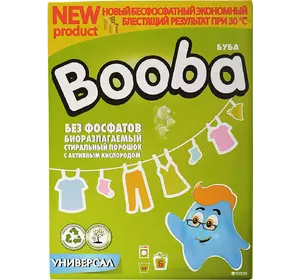 Стиральный порошок Booba Универсал 350 г (4820187580012) Стиральный порошок Booba Универсал 350 г (4820187580012)