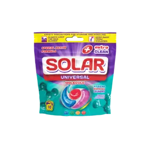 Капсулы для стирки Solar Universal Molecule 10 шт (4820269930384) Капсулы для стирки Solar Universal Molecule 10 шт (4820269930384)