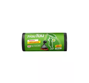 Мусорные пакеты ТМ Frau Tau 35 л 50 шт. HDPE (4820195508169) Мусорные пакеты ТМ Frau Tau 35 л 50 шт. HDPE (4820195508169)