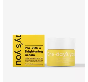 Крем для лица One-Day's You Brightening Care Vita-C Brightening Cream Осветляющий с витамином C 50 мл (8809452673389) Крем для лица One-Day's You Brightening Care Vita-C Brightening Cream Осветляющий с витамином C 50 мл (8809452673389)
