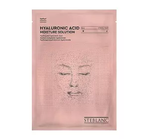 Тканевая маска для лица Steblanc Hyaluronic Acid Moisture Solution с гиалуроновой кислотой 25 г (8809663752811) Тканевая маска для лица Steblanc Hyaluronic Acid Moisture Solution с гиалуроновой кислотой 25 г (8809663752811)
