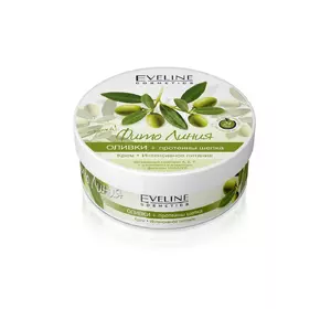 Питательный крем для тела Eveline Cosmetics Фито Линия Оливки+Протеины шелка 210 мл (5907609332486) Питательный крем для тела Eveline Cosmetics Фито Линия Оливки+Протеины шелка 210 мл (5907609332486)