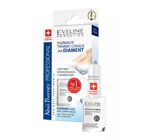 Лечебный лак Eveline Nail Therapy Бриллиантовый блеск и прочность 12 мл (5907609329721) Лечебный лак Eveline Nail Therapy Бриллиантовый блеск и прочность 12 мл (5907609329721)