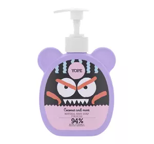 Мыло жидкое детское Yope Coconut & Mint 400 мл (5900168908437) Мыло жидкое детское Yope Coconut & Mint 400 мл (5900168908437)