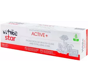 Мультиактивная зубная паста White Star Active+ 100 мл (3800237400324) Мультиактивная зубная паста White Star Active+ 100 мл (3800237400324)