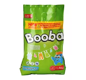 Стиральный порошок Booba Универсал 1400г (4820187580036) Стиральный порошок Booba Универсал 1400г (4820187580036)