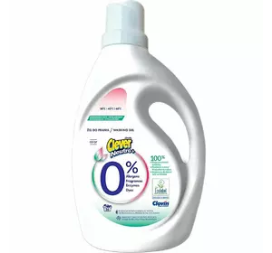 Средство для стирки Clever Neutro + Color Жидкое 1560 мл (5900308779804) Средство для стирки Clever Neutro + Color Жидкое 1560 мл (5900308779804)