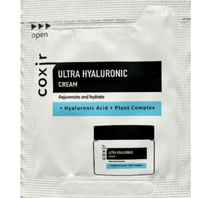 Крем для лица Coxir Ultra Hyaluronic Cream 2 мл(пробник) (826249) Крем для лица Coxir Ultra Hyaluronic Cream 2 мл(пробник) (826249)