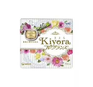 Ежедневные гигиенические прокладки Sofy Kiyora Happy Floral 72 шт (4903111330997) Ежедневные гигиенические прокладки Sofy Kiyora Happy Floral 72 шт (4903111330997)
