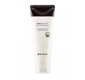 Очищающая пенка для лица с муцином улитки Mizon Snail Silky Deep Cleansing Foam 150 мл (8809541199844) Очищающая пенка для лица с муцином улитки Mizon Snail Silky Deep Cleansing Foam 150 мл (8809541199844)