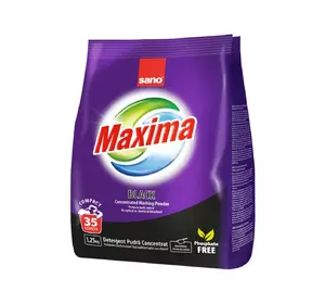 Стиральный порошок Sano Maxima Black 1.25 кг (7290005426735) Стиральный порошок Sano Maxima Black 1.25 кг (7290005426735)