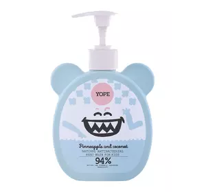 Мыло жидкое детское Yope Pinneapple & Coconut 400 мл (5903760200053) Мыло жидкое детское Yope Pinneapple & Coconut 400 мл (5903760200053)