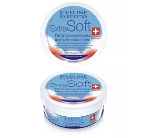 Питательный крем для лица и тела Eveline Extra Soft 200 мл (5907609329295) Питательный крем для лица и тела Eveline Extra Soft 200 мл (5907609329295)