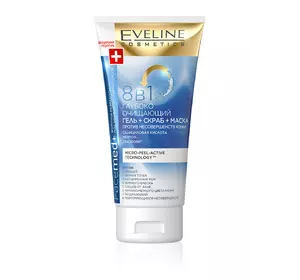 Глубоко очищающий гель+скраб+маска против несовершенства кожи Eveline 8 в 1 150 мл (5901761948943) Глубоко очищающий гель+скраб+маска против несовершенства кожи Eveline 8 в 1 150 мл (5901761948943)