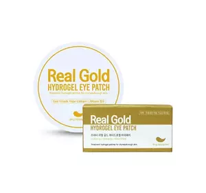 Гидрогелевые патчи для зоны вокруг глаз Prreti Real gold Hydrogel eye Patch с золотом 60 шт (8809738321935) Гидрогелевые патчи для зоны вокруг глаз Prreti Real gold Hydrogel eye Patch с золотом 60 шт (8809738321935)