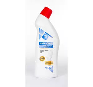 Средство чистящее NATA-Clean для унитазов, флакон 800 мл с носиком (4823112600885) Средство чистящее NATA-Clean для унитазов, флакон 800 мл с носиком (4823112600885)