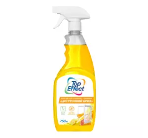 Средство для мытья стекла и зеркал TopEffect Цитрусовый бриз спрей 750 мл (4820255110967) Средство для мытья стекла и зеркал TopEffect Цитрусовый бриз спрей 750 мл (4820255110967)