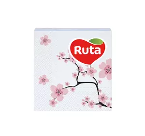 Ruta салфетки double luxe 40 шт сакура (4820023743960) Ruta салфетки double luxe 40 шт сакура (4820023743960)