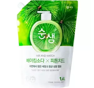 Средство для мытья посуды Aekyung Soonsaem Baking Soda Phytoncide Запаска 1.2 л (8801046303191) Средство для мытья посуды Aekyung Soonsaem Baking Soda Phytoncide Запаска 1.2 л (8801046303191)