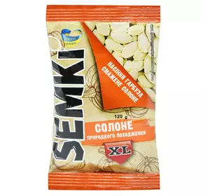 Семечки тыквы Semki жареные соленые 120 г (4820237811783) Семечки тыквы Semki жареные соленые 120 г (4820237811783)