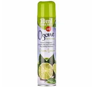 Аэрозольный освежитель воздуха Ozone Green Lemon 300 мл (4770416340385) Аэрозольный освежитель воздуха Ozone Green Lemon 300 мл (4770416340385)