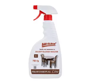 Средство San Clean Prof Line для чистки и полировки мебели 750 г (4820003544082) Средство San Clean Prof Line для чистки и полировки мебели 750 г (4820003544082)