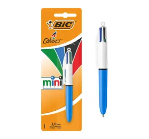 Шариковая ручка BIC 4 Colours Мини БЛ1 1 мм (3086123277403) Шариковая ручка BIC 4 Colours Мини БЛ1 1 мм (3086123277403)