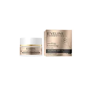 Матирующий крем для лица Eveline Cosmetics Organic Gold Успокаивающий 50 мл (5903416030225) Матирующий крем для лица Eveline Cosmetics Organic Gold Успокаивающий 50 мл (5903416030225)