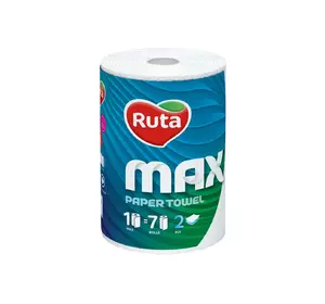 Бумажные полотенца Ruta MAX 2 слоя 350 отрывов (4820023744530) Бумажные полотенца Ruta MAX 2 слоя 350 отрывов (4820023744530)