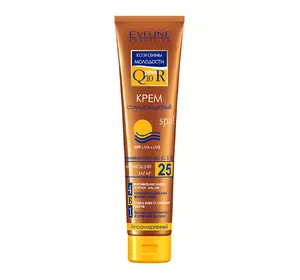 Крем солнцезащитный 4в1 Eveline Cosmetics Коэнзимы молодости Q10+R SPF 25 SPA 125 мл (5901964013578) Крем солнцезащитный 4в1 Eveline Cosmetics Коэнзимы молодости Q10+R SPF 25 SPA 125 мл (5901964013578)