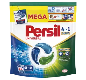 Диски для стирки Persil 4in1 Universal Deep Clean 54 шт (9000101801323) Диски для стирки Persil 4in1 Universal Deep Clean 54 шт (9000101801323)