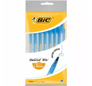 Ручки шариковые BIC Round 8шт синяя (3086123399297) Ручки шариковые BIC Round 8шт синяя (3086123399297)