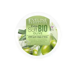 Интенсивно регенерирующий крем для лица и тела eveline extra soft bio olive (200 мл) (5903416019046) Интенсивно регенерирующий крем для лица и тела eveline extra soft bio olive (200 мл) (5903416019046)