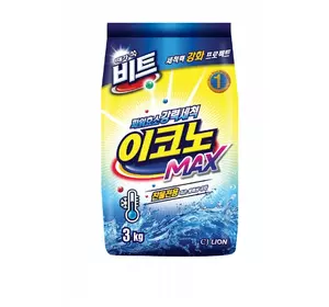 Стиральный порошок Lion Beat Drum Econo Max 3 кг (8801007740591) Стиральный порошок Lion Beat Drum Econo Max 3 кг (8801007740591)