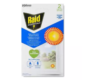 Наклейки от мух Raid Essentials 2 шт (5000204305265) Наклейки от мух Raid Essentials 2 шт (5000204305265)