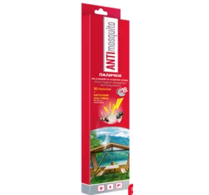 Стики Antimosquito от комаров и летающих 30шт + подставка (4820214192065) Стики Antimosquito от комаров и летающих 30шт + подставка (4820214192065)