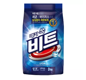 Стиральный порошок для ручной и автоматической стирки Lion Beat Pouch 3 кг (8801007653136) Стиральный порошок для ручной и автоматической стирки Lion Beat Pouch 3 кг (8801007653136)