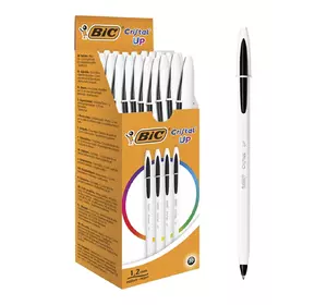 Набор шариковых ручек BIC Cristal Up Черный 1.2 мм 20 шт (3086123494732) Набор шариковых ручек BIC Cristal Up Черный 1.2 мм 20 шт (3086123494732)