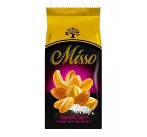 Ассорти соленых орехов Misso Коктейл Солти 125 г (4820232570104) Ассорти соленых орехов Misso Коктейл Солти 125 г (4820232570104)